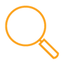 Icon of a magnifying glass